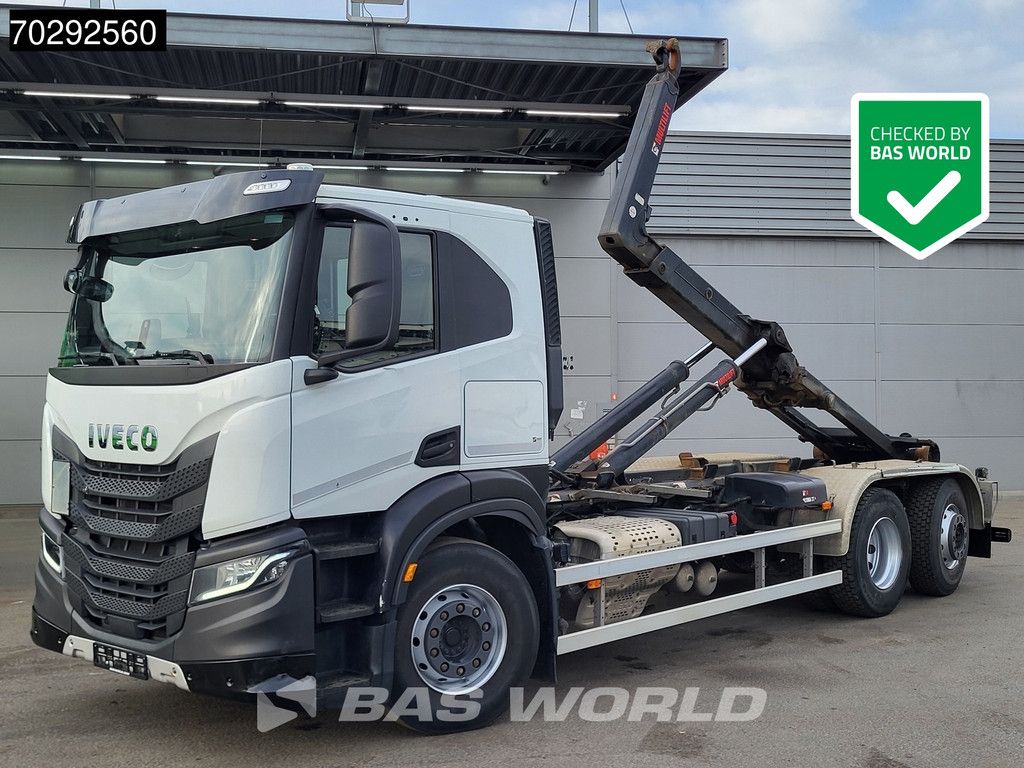 Iveco X-Way 460 6X2 Retarder HIAB 21S59 Lift+Steering-Axle Navi Automatic ACC Euro 6