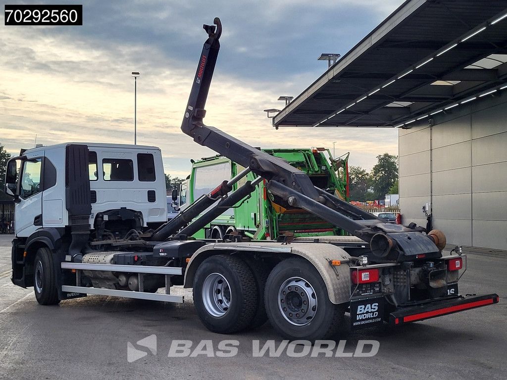 Iveco X-Way 460 6X2 Retarder HIAB 21S59 Lift+Steering-Axle Navi Automatic ACC Euro 6