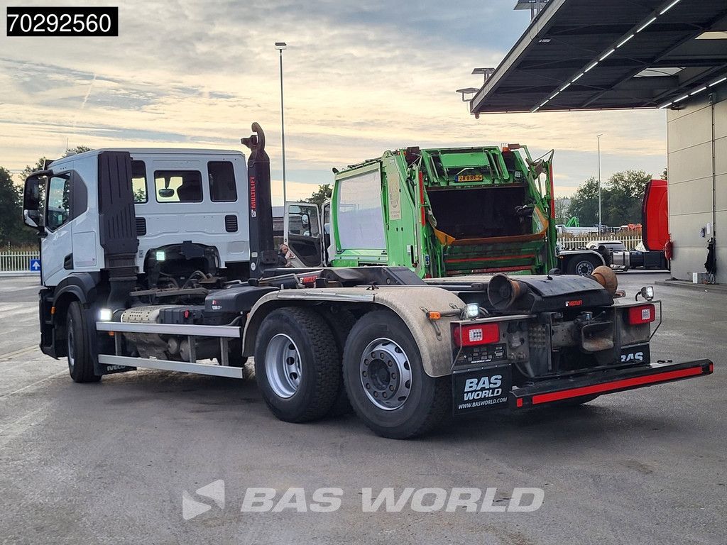 Iveco X-Way 460 6X2 Retarder HIAB 21S59 Lift+Steering-Axle Navi Automatic ACC Euro 6