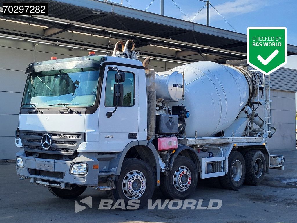 Mercedes Actros 3241 8X4 Mecbo PUMI incomplete Seelsuspension Big-Axle Euro 3