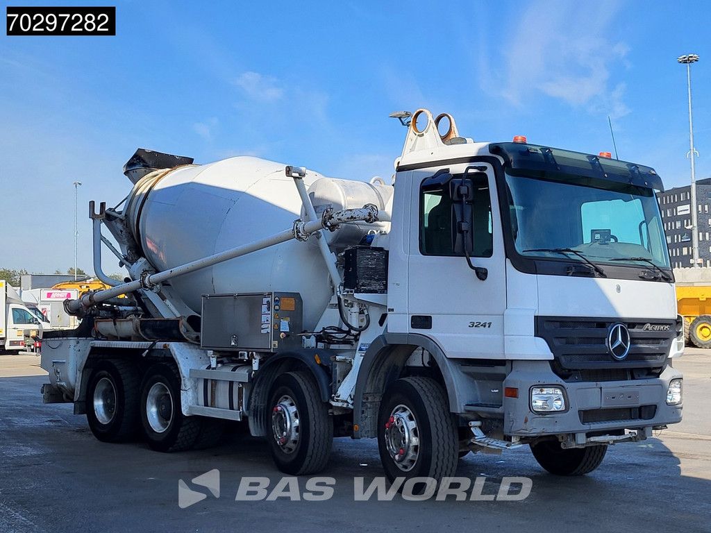 Mercedes Actros 3241 8X4 Mecbo PUMI incomplete Seelsuspension Big-Axle Euro 3