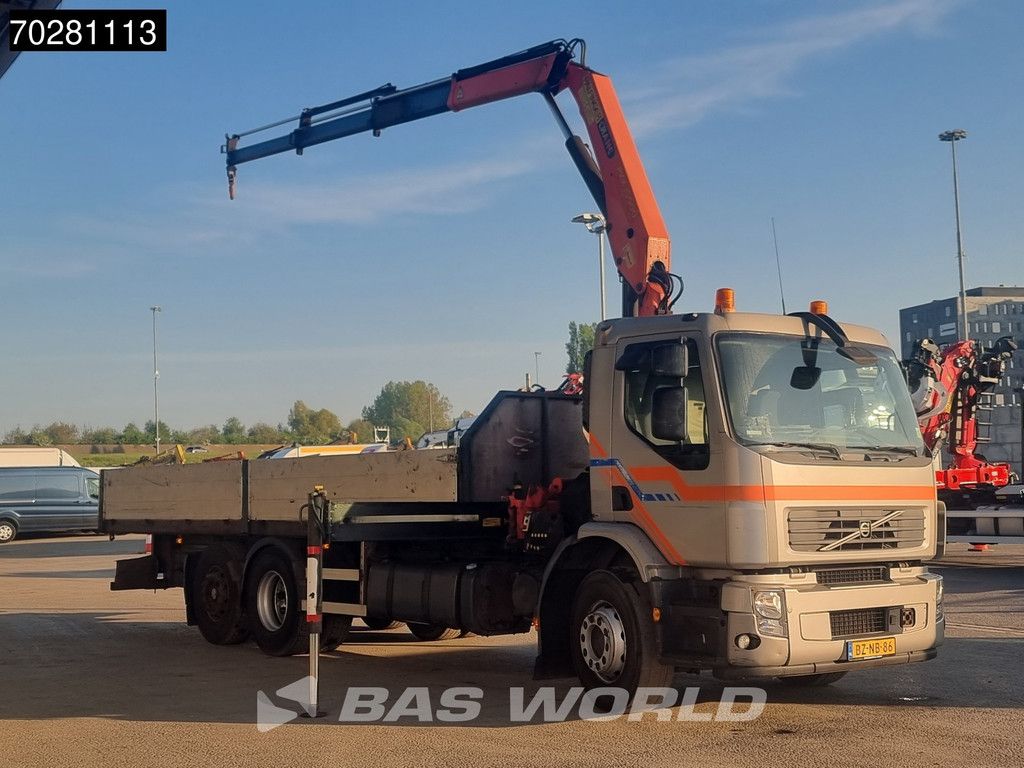 Volvo FE 280 6X2 NL-Truck Palfinger PK15500 Kran Crane Manual Liftachse Euro 4