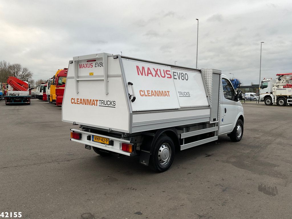 SAIC Maxus EV80 LWB Veegvuilkipper 100% elektrisch