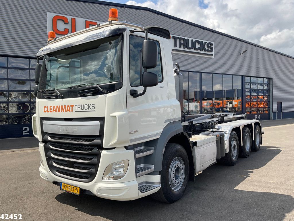 DAF FAK CF 460 Tridem 8x2 Euro 6 VDL 30 Ton haakarmsysteem