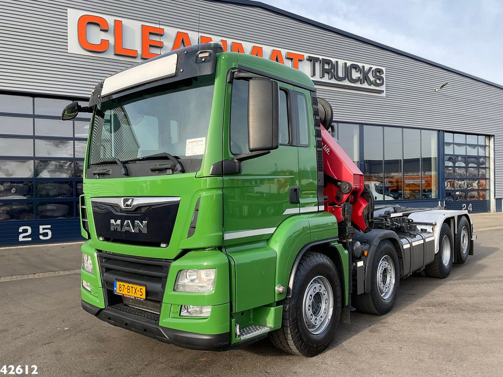 Man TGS 35.460 8x2 Euro 6 HMF 26 Tonmeter laadkraan