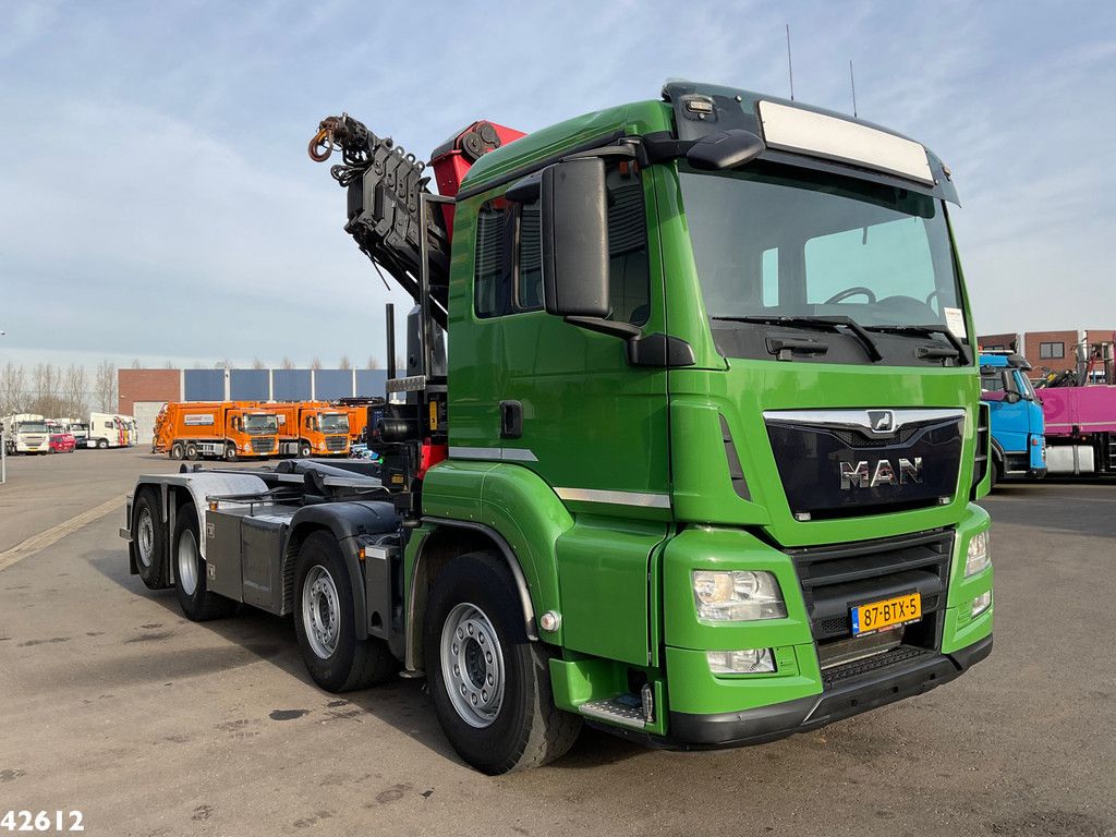 Man TGS 35.460 8x2 Euro 6 HMF 26 Tonmeter laadkraan