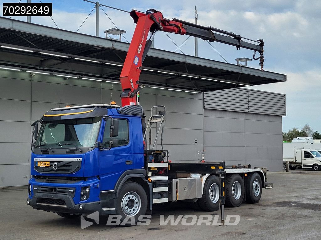 Volvo FMX FMX 460 8X4 NL-Truck HMF 2420-K3 Kran Crane 26tons Hyva-lift VEB+ Euro 5