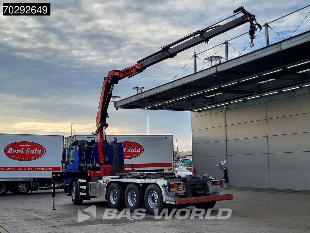 Volvo FMX FMX 460 8X4 NL-Truck HMF 2420-K3 Kran Crane 26tons Hyva-lift VEB+ Euro 5