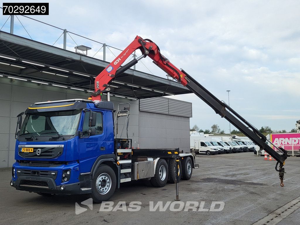 Volvo FMX FMX 460 8X4 NL-Truck HMF 2420-K3 Kran Crane 26tons Hyva-lift VEB+ Euro 5