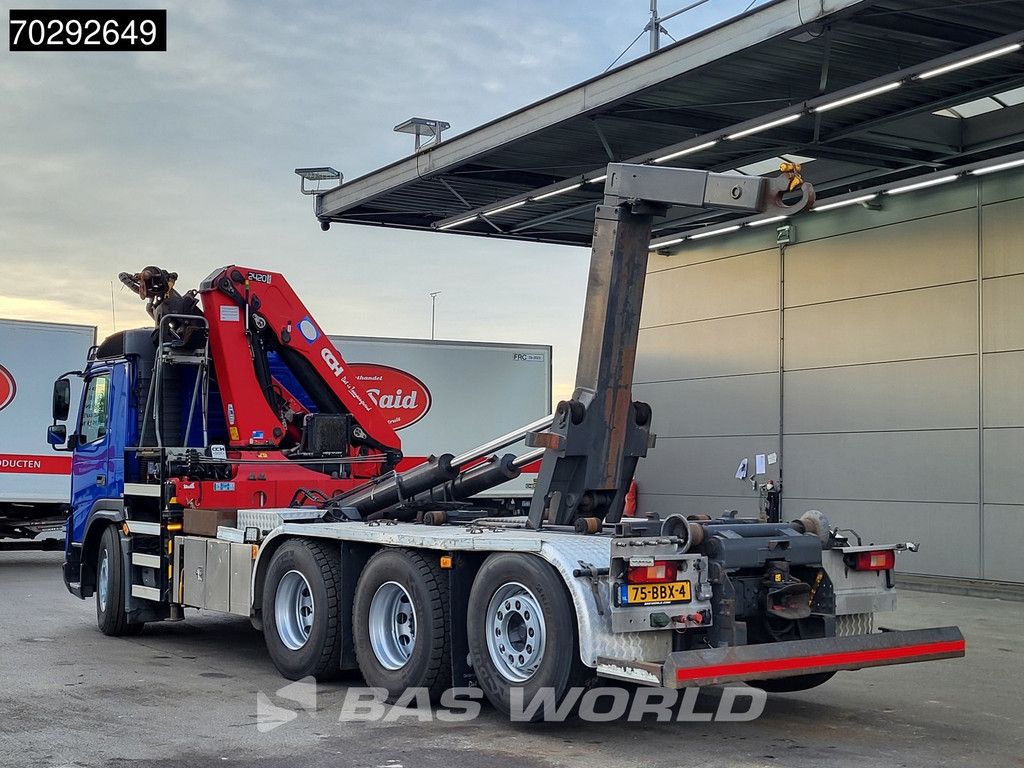 Volvo FMX FMX 460 8X4 NL-Truck HMF 2420-K3 Kran Crane 26tons Hyva-lift VEB+ Euro 5