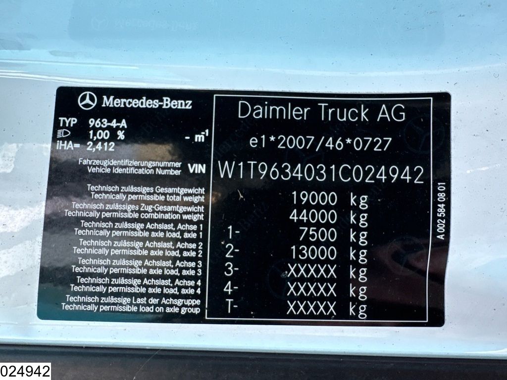 Mercedes Actros 1845 EURO 6