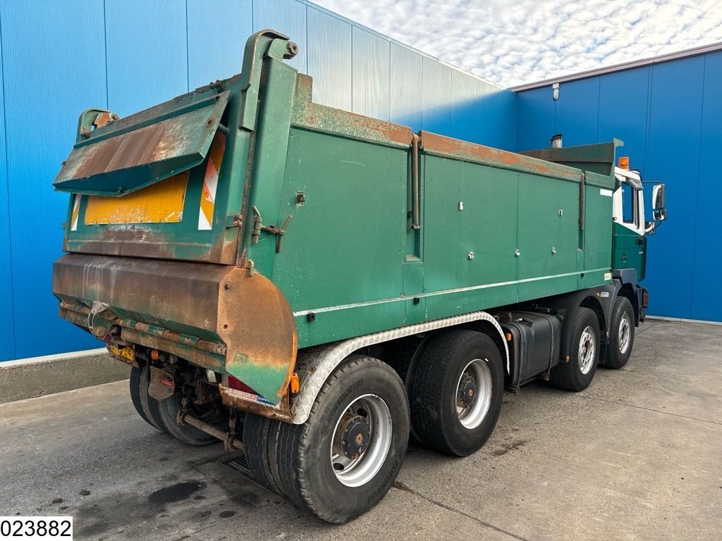 MAN 37 414 8x4, EURO 2, Manual, Leaf suspension