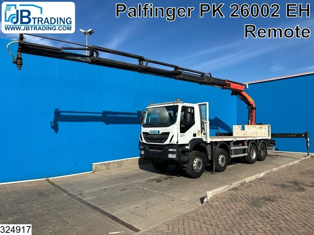 Iveco Trakker 8x4, EURO 6, Palfinger, Remote