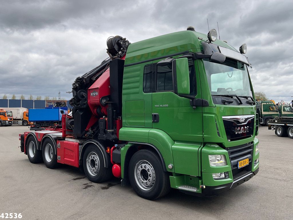 Man TGS 35.500 8x4 HMF 95 Tonmeter laadkraan bj. 2019!