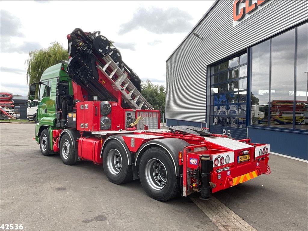 Man TGS 35.500 8x4 HMF 95 Tonmeter laadkraan bj. 2019!