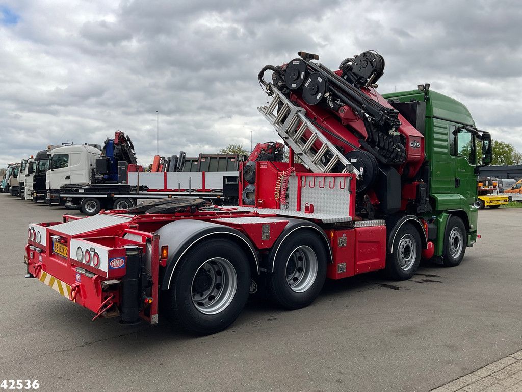 Man TGS 35.500 8x4 HMF 95 Tonmeter laadkraan bj. 2019!