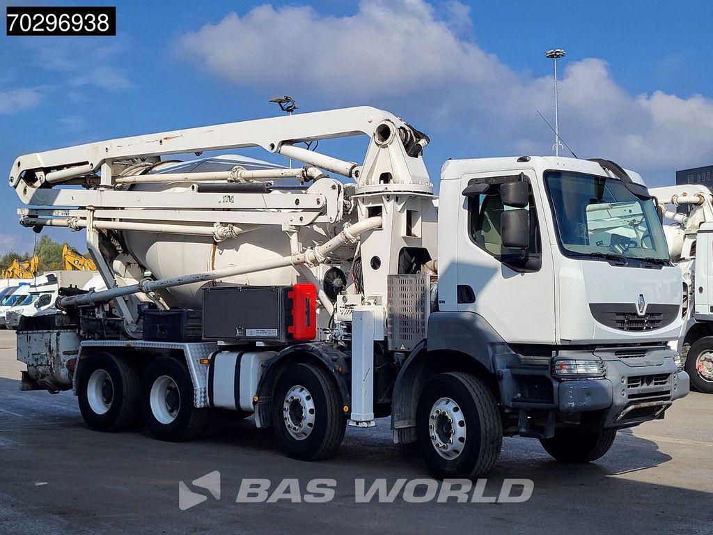 Renault Kerax 410 8X4 Mecbo PUMI 24 Mtr 7m3 mixer Automatic Euro 4