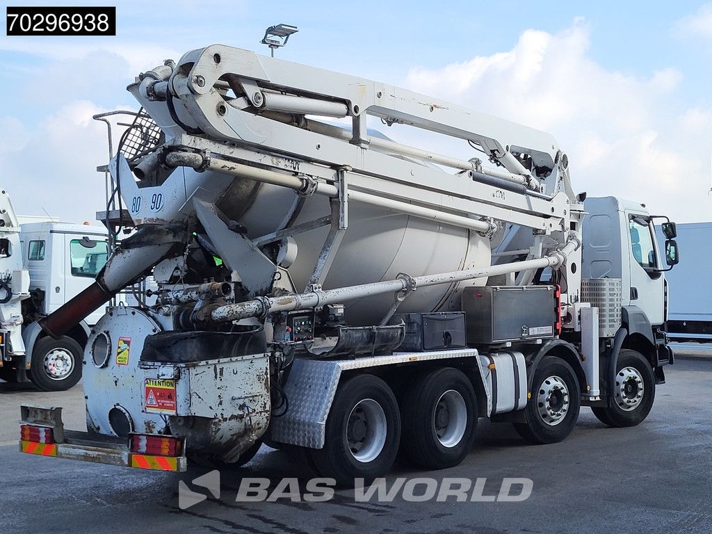 Renault Kerax 410 8X4 Mecbo PUMI 24 Mtr 7m3 mixer Automatic Euro 4