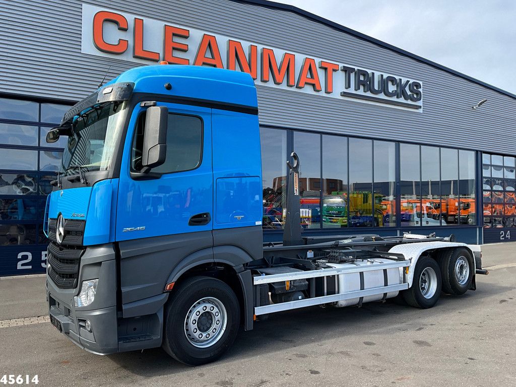 Mercedes-Benz Actros 2545 Euro 6 AJK 25 Tonmeter haakarmsysteem