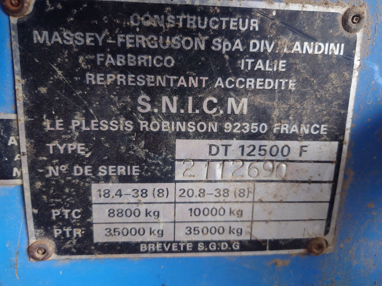 Landini 12500 DT Turbo