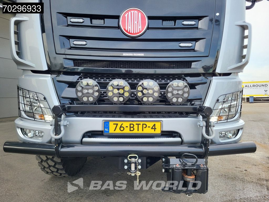 TATRA T158 8X8 NL-Truck 8x8 Off-Grid Camper Hydraulic Winch Generator Retarder Airco Euro 6