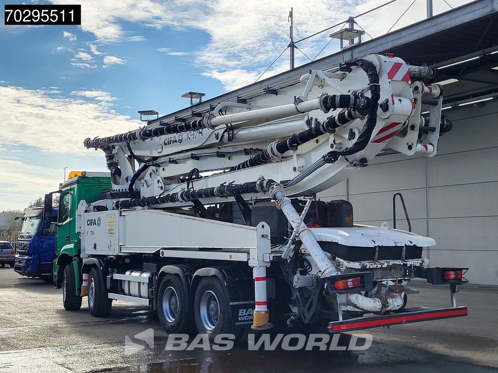 Mercedes Arocs Arocs 3246 8X4 CIFA K47H-HP1808ECX 5-Arm Steelsuspension Big-Axle Euro 6