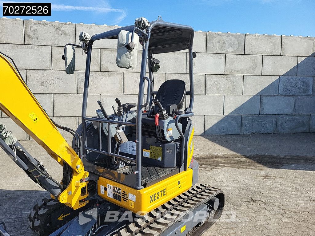 XCMG XE27 E 3 BUCKETS - KUBOTA ENGINE