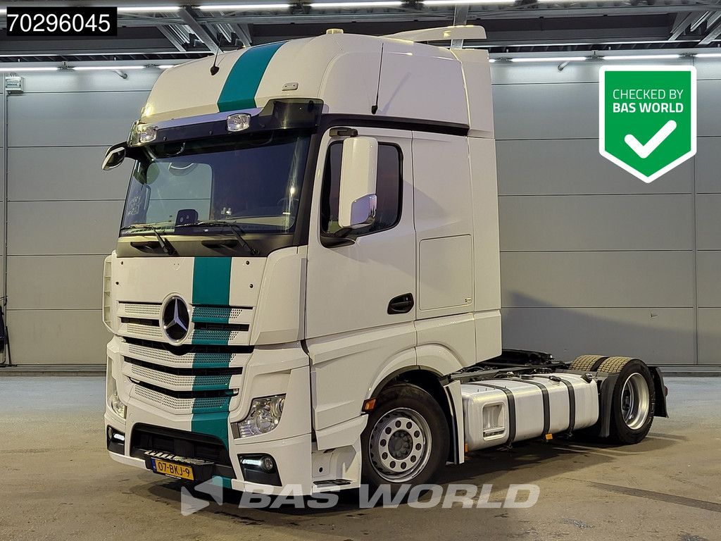 Mercedes Actros Actros 1845 4X2 GigaSpace NL-Truck Mega 2xTanks Standklima ACC Euro 6