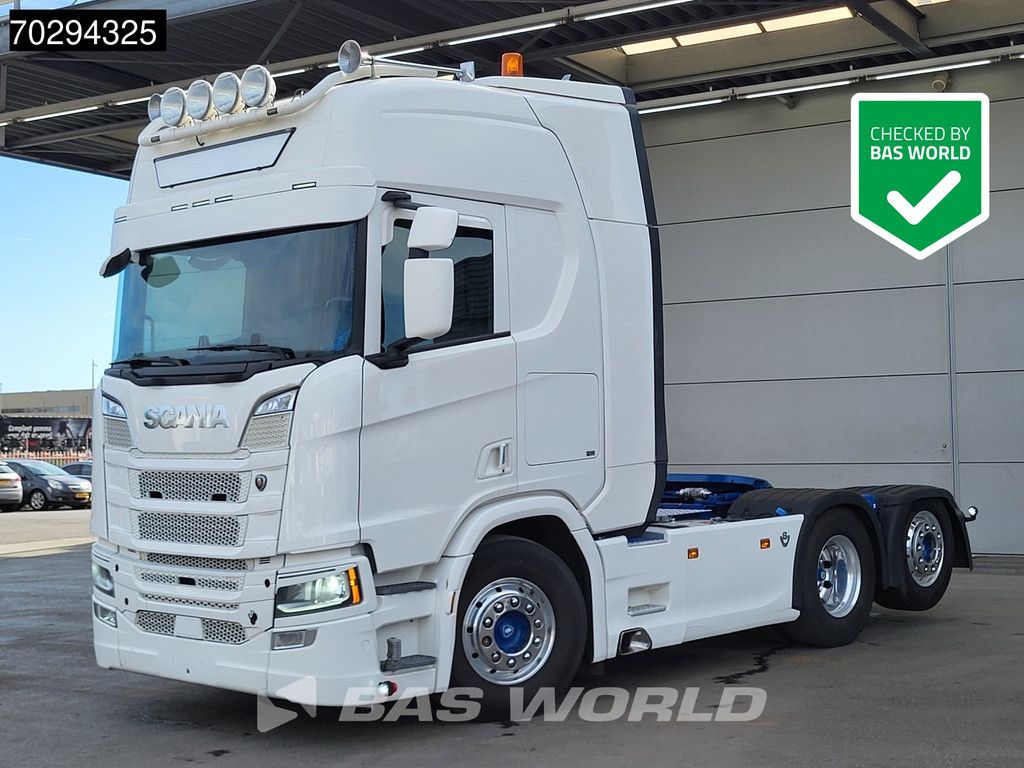 Scania P R580 6X2 Full-Air Retarder Lift-Axle Leder ACC LED Euro 6
