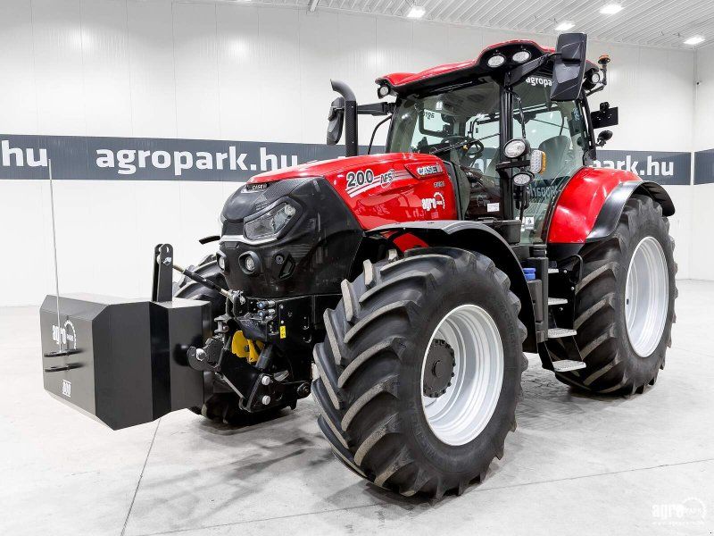 Case IH Puma 200 PowerDrive Eco 19/6 40 km/h, front axle and cab suspens