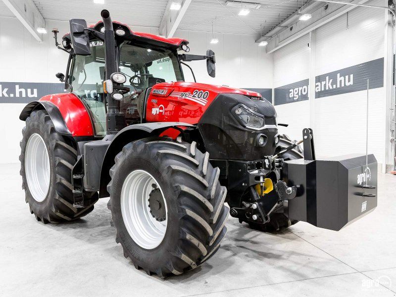 Case IH Puma 200 PowerDrive Eco 19/6 40 km/h, front axle and cab suspens
