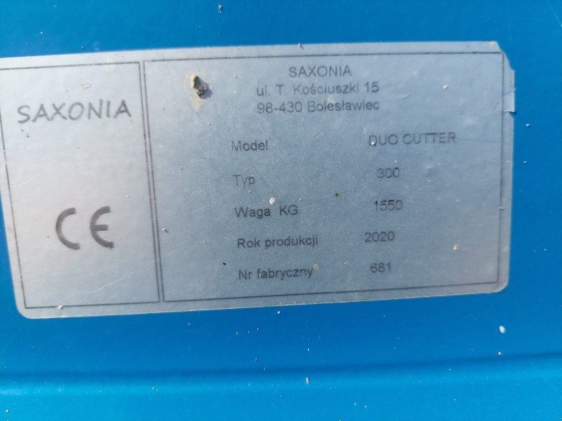 Saxonia Duo Cutter Messer