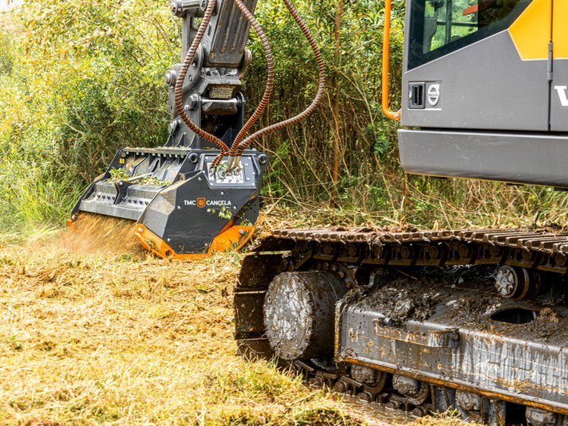 TMC Cancela THK-150 Hydraulischer Forstmulcher /Forstmulchkf für Bagger-