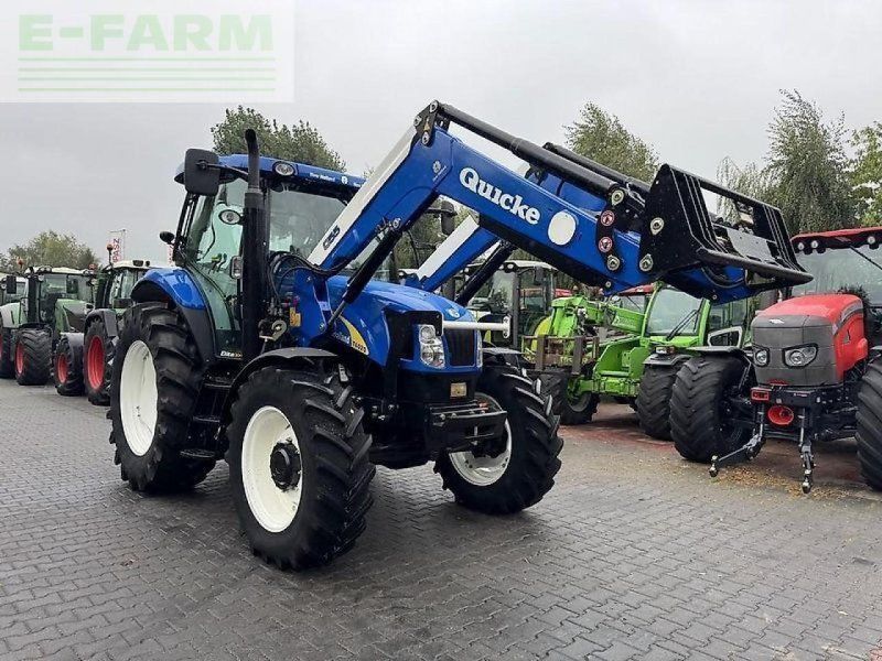 New Holland t6020 elite + quicke q55 Elite