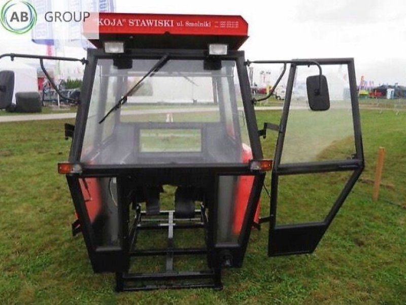 Cabin for wheel tractor