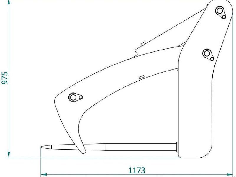 Bale cutter D302