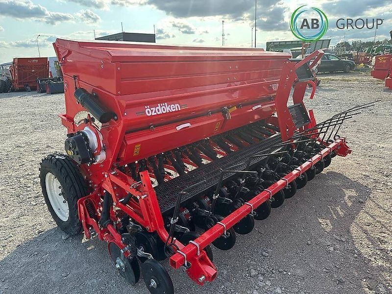 Ozdoken Pertum F 300 trailed mechanical grain seeder – single-di