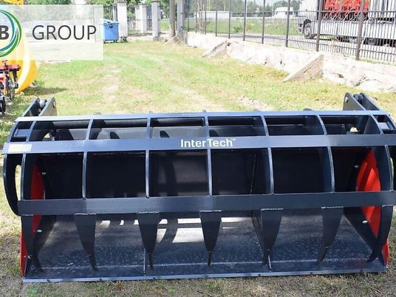 Inter Tech bucket with grab burnt teeth 2,2 m, SLK09
