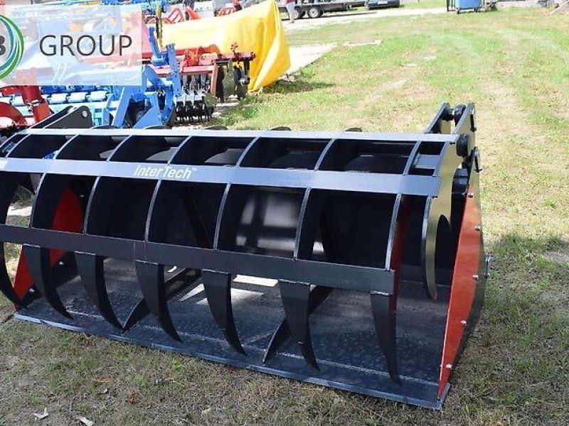 Inter Tech bucket with grab burnt teeth 2,2 m, SLK09