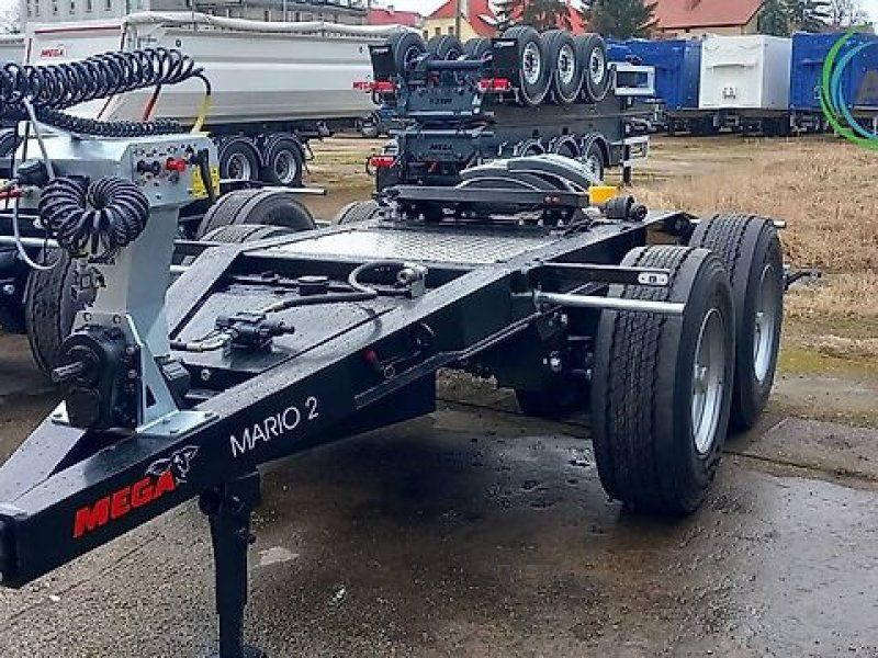 Mega Mario 2 Coupling trailer for agricultural tractor and semi-trail