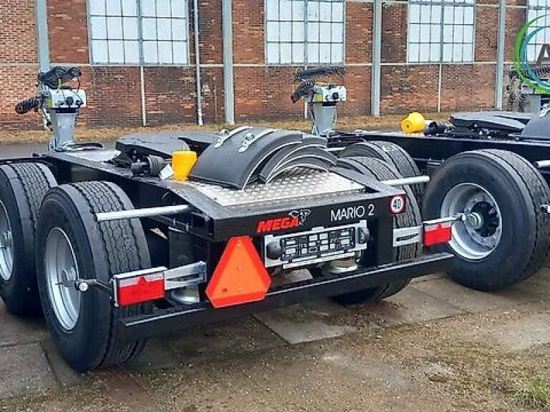 Mega Mario 2 Coupling trailer for agricultural tractor and semi-trail