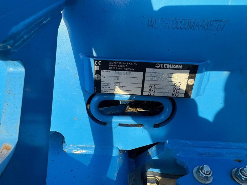 Lemken Rubin 10 500 KUA