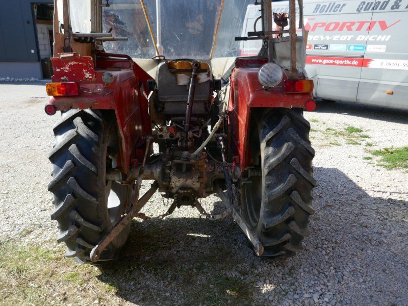 Massey Ferguson 148 Multipower mit Verdeck und Mähwerk. Erst 5100 Std!