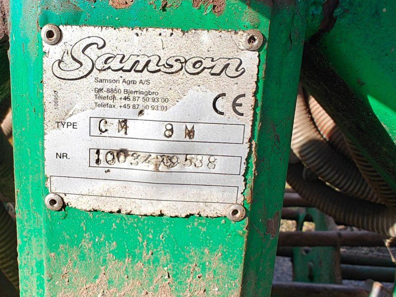 Samson CM8 Sort Jords nedfælder