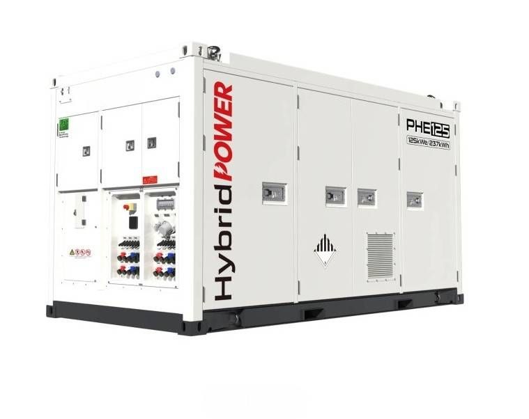 PHE125 Hybrid Energy System - 125 kVA - 237 kWh