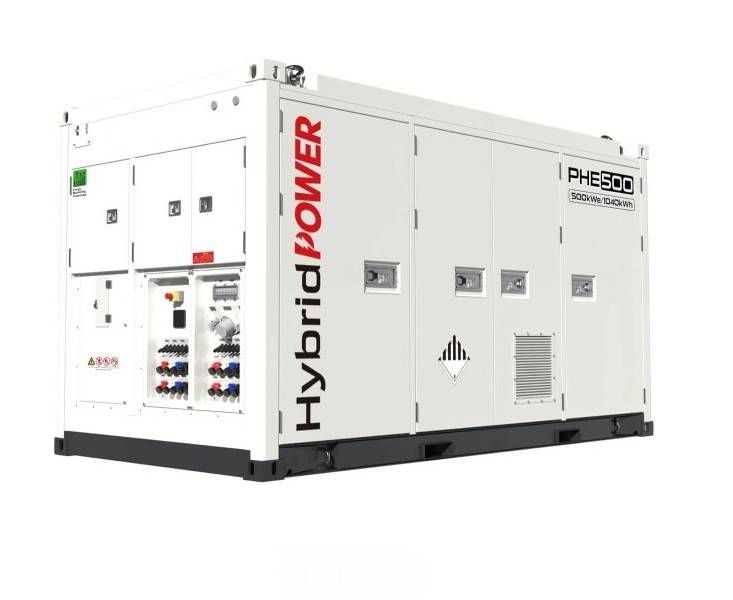 PHE500 Hybrid Energy System- 500 kVA - 1040 kWh