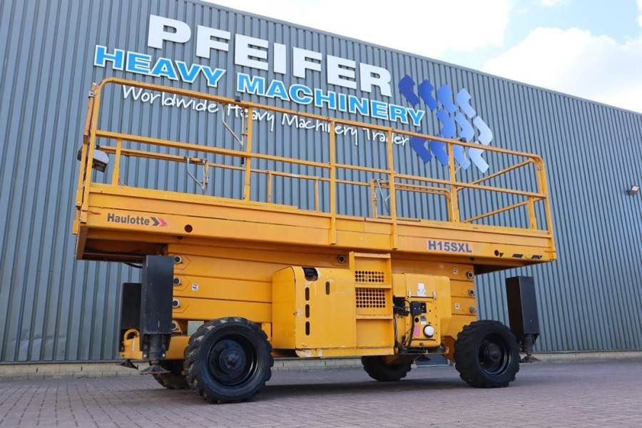 Haulotte H15SXL Diesel, 4x4 Drive, 15m Working Height, 500k
