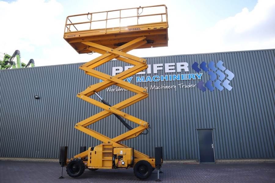 Haulotte H15SXL Diesel, 4x4 Drive, 15m Working Height, 500k