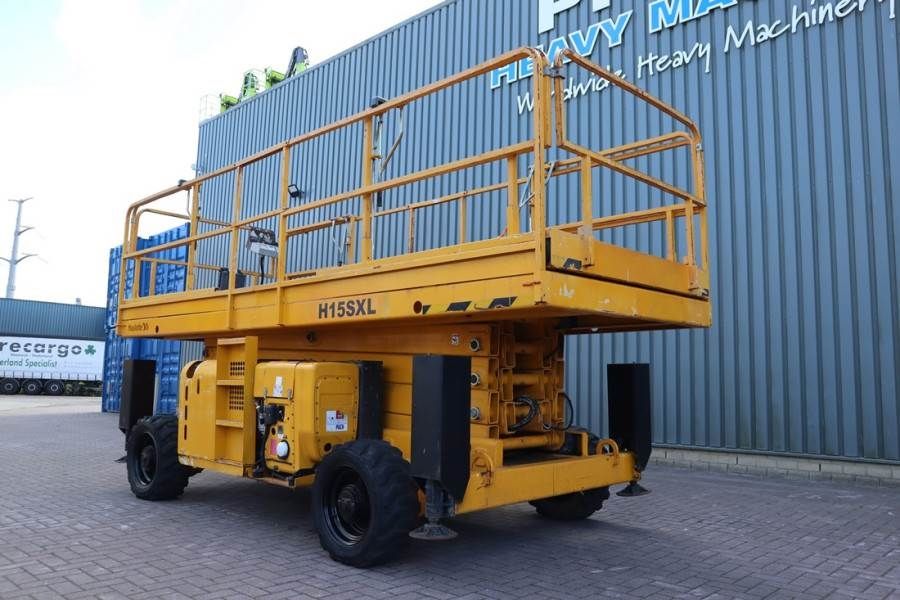 Haulotte H15SXL Diesel, 4x4 Drive, 15m Working Height, 500k