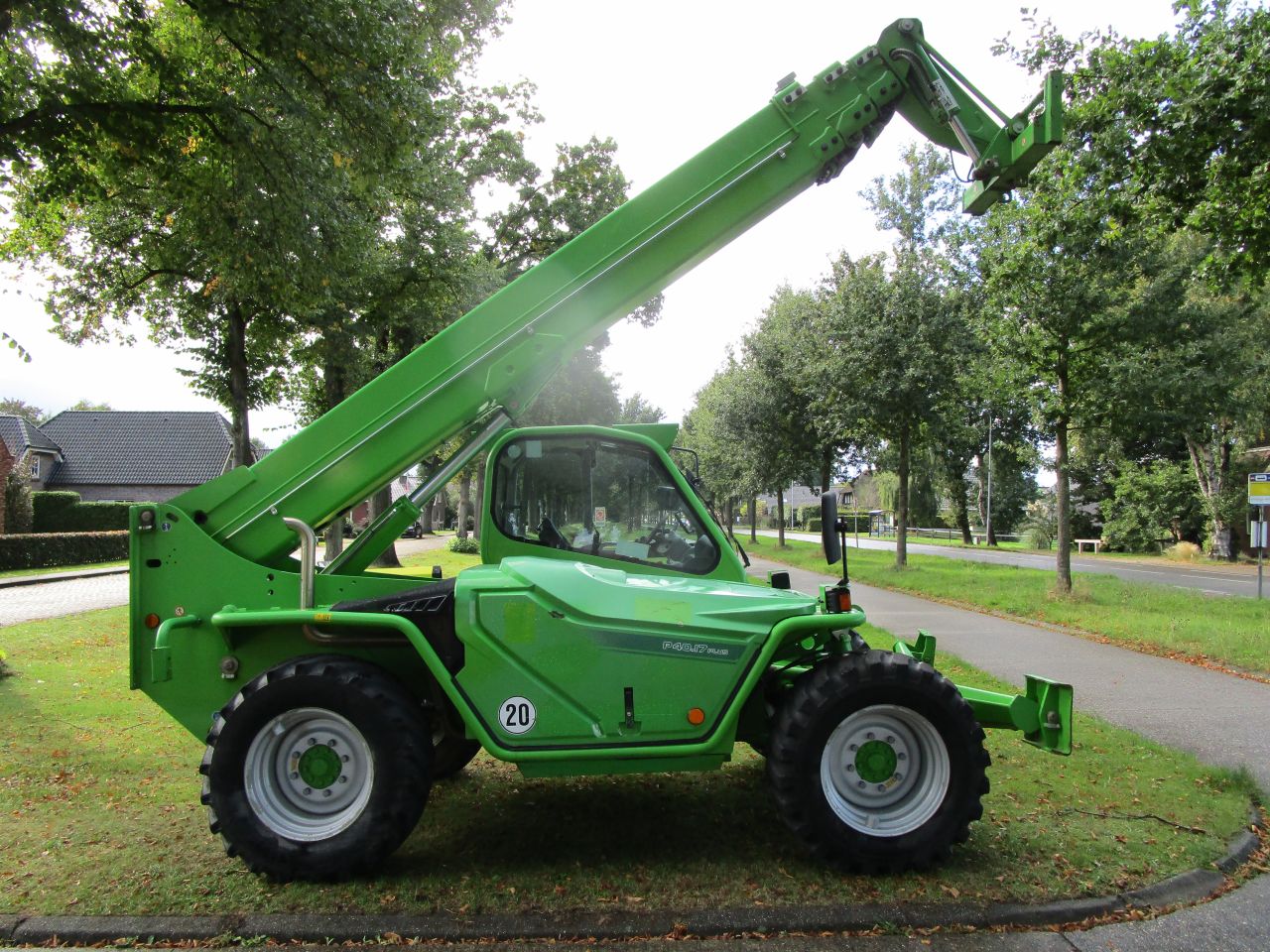 Merlo 40.17 plus werkbak bediening 2450 uur
